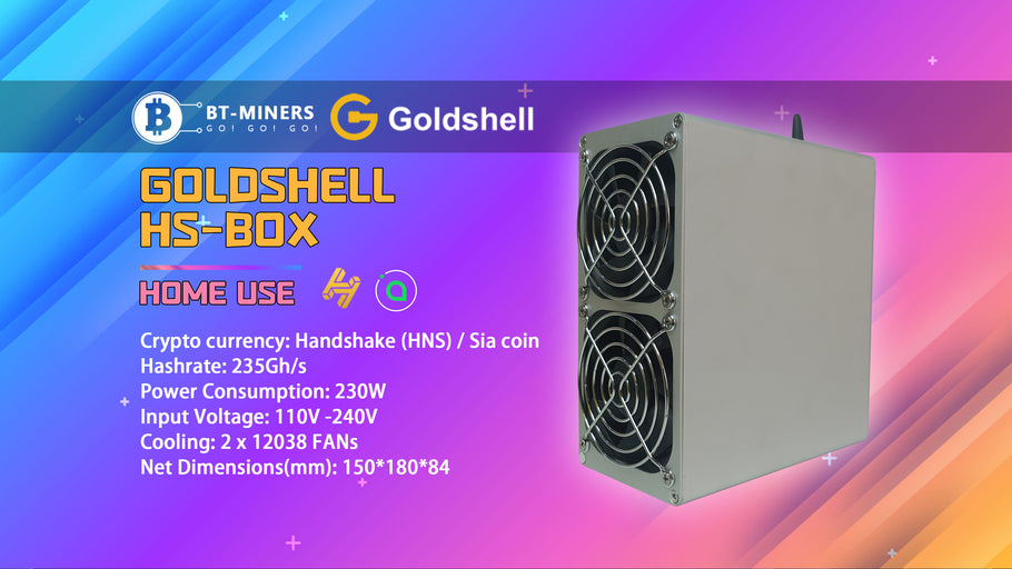 Goldshell HS-Box | Product Description & Setup